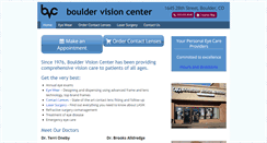 Desktop Screenshot of bouldervisioncenter.com